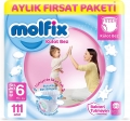 Molfix Külot Bez 6 Beden 111 Adet Bebek Bezi