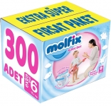 Molfix Külot Bez 6 Beden 300 Adet resim