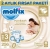 Molfix Pure&Soft 3 Beden 256 Adet Bebek Bezi