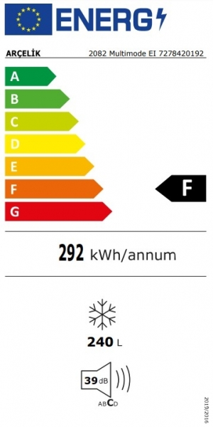 Arçelik 2082 Multimode EI Derin Dondurucu