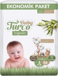 Baby Turco Doğadan 3 Beden 56 Adet resim