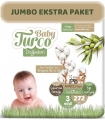 Baby Turco Doğadan 3 Beden 272 Adet Bebek Bezi