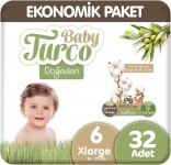 Baby Turco Doğadan 6 Beden 32 Adet resim