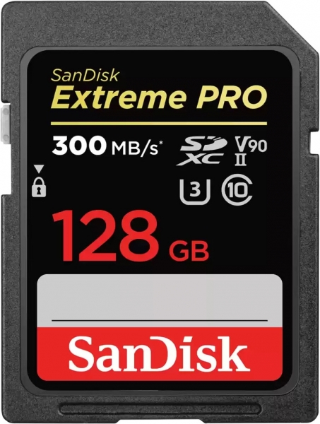 Sandisk Extreme Pro SD (128 GB)