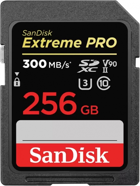 Sandisk Extreme Pro SD (256 GB)