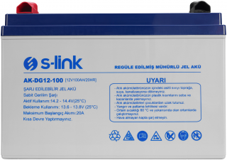 S-link AK-DG12-100 12V 100Ah