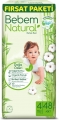 Bebem Natural 4 Beden 48 Adet Bebek Bezi