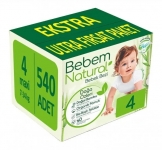 Bebem Natural 4 Beden 540 Adet resim
