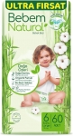 Bebem Natural 6 Beden 60 Adet resim