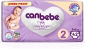 Canbebe 2 Beden 42 Adet Bebek Bezi