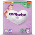 Canbebe 2 Beden 576 Adet Bebek Bezi