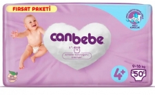 Canbebe 4+ Beden 50 Adet resim