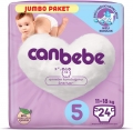 Canbebe 5 Beden 24 Adet Bebek Bezi
