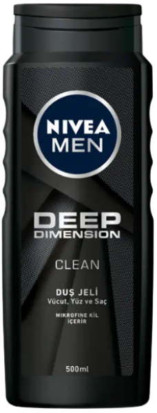 Nivea Men Deep Dimension 500 ml Duş Jeli