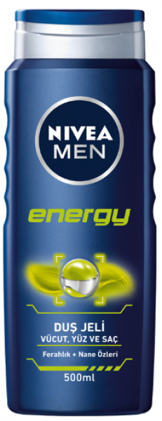 Nivea Men Energy 500 ml Duş Jeli