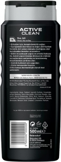 Nivea Men Active Clean 500 ml Duş Jeli
