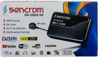 Sencrom SM 2000S HD Uydu Alıcısı