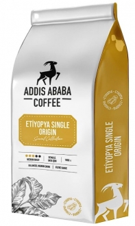 Addis Ababa Coffee Etiyopya Single Origin Çekirdek Kahve 1 kg