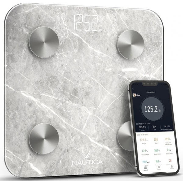 Nautica Marble Collection Dijital Banyo Tartısı