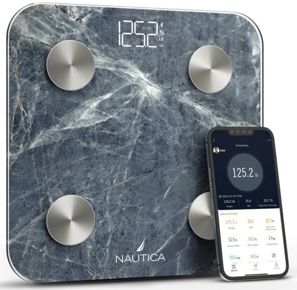 Nautica Marble Collection Dijital Banyo Tartısı
