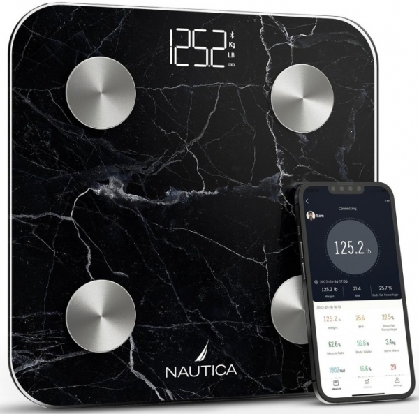 Nautica Marble Collection Dijital Banyo Tartısı