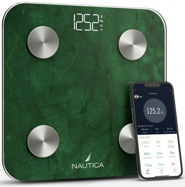 Nautica Marble Collection Dijital Banyo Tartısı