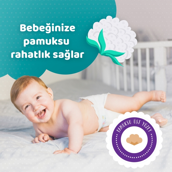 Elbebek Elite 5 Beden 48 Adet Bebek Bezi