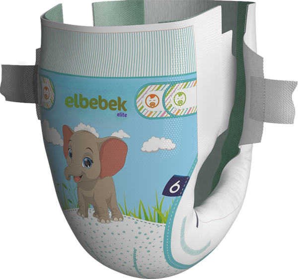 Elbebek Elite 6 Beden 24 Adet Bebek Bezi