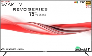 Telenova Revo 75" Ultra HD (4K) TV