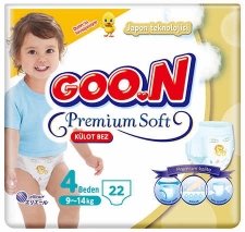 Goon Premium Soft Külot Bez 4 Beden 22 Adet resim