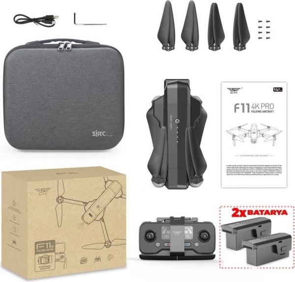 SJRC F11 4K Pro Combo Drone