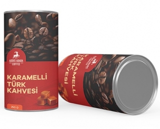Addis Ababa Coffee Karamelli Aromalı Türk Kahvesi 250 gr