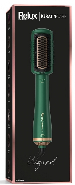 Relux AS8500G Keratin Care Elektrikli Fırça (Yeşil)