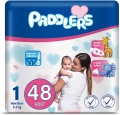 Paddlers 1 Beden 48 Adet Bebek Bezi