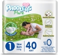 Paddlers Pure 1 Beden 40 Adet Bebek Bezi