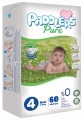 Paddlers Pure 4 Beden 60 Adet Bebek Bezi