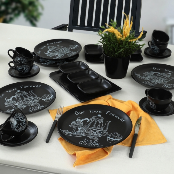 Keramika Kemarika Tea & Desert 26 Parça Kahvaltı Takımı