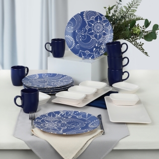Keramika Blue Clove 20 Parça Kahvaltı Takımı