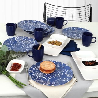 Keramika Blue Clove 20 Parça Kahvaltı Takımı
