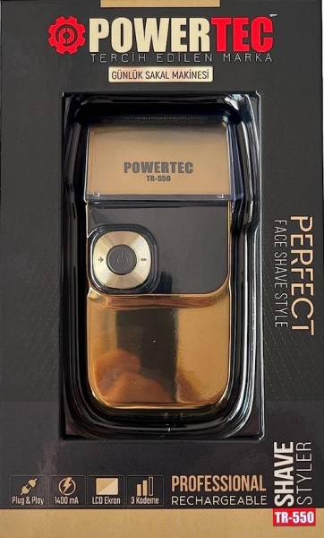 Powertec TR-550 Sakal Kesme Makinesi