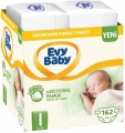 Evy Baby 1 Beden 162 Adet Bebek Bezi