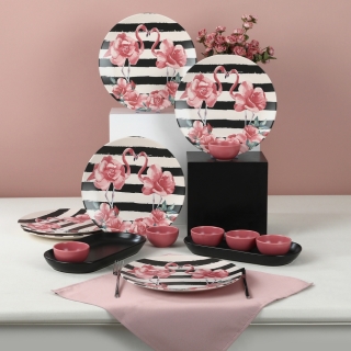 Keramika Flamingo 14 Parça Kahvaltı Takımı