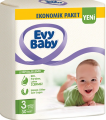 Evy Baby 3 Beden 30 Adet Bebek Bezi