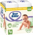 Evy Baby 4 Beden 270 Adet Bebek Bezi