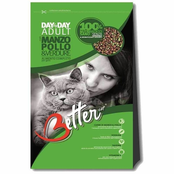 Better Sığır Etli Tavuk Etli Ve Sebzeli Yetişkin 20 kg Kedi Maması