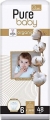 Pure Baby Organik Pamuklu 6 Beden 48 Adet Bebek Bezi