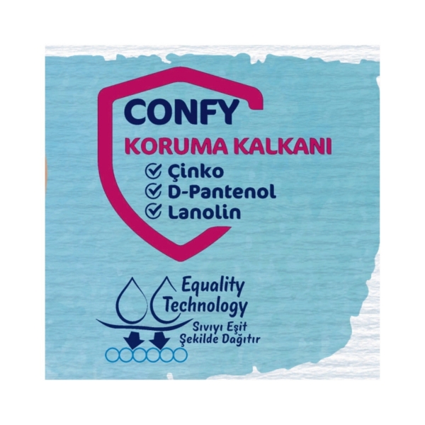 Confy Premium 2 Beden 40 Adet Bebek Bezi