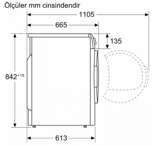 Profilo KM8611HTR Isı Pompalı Kurutma Makinesi
