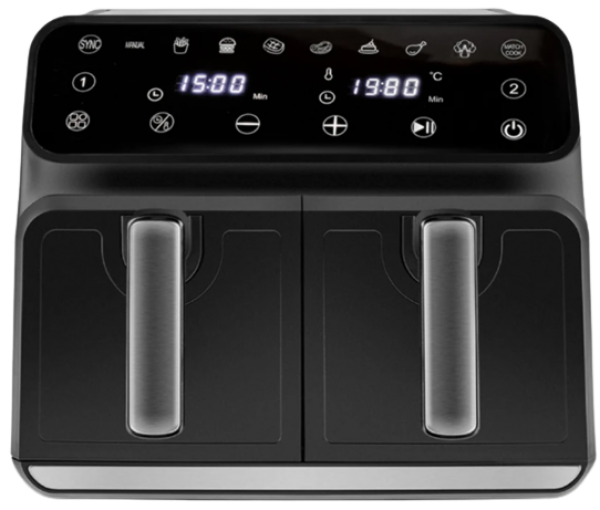 Karaca Multifry XXXL Dijital Twin 4+4 Air Fryer Fritöz