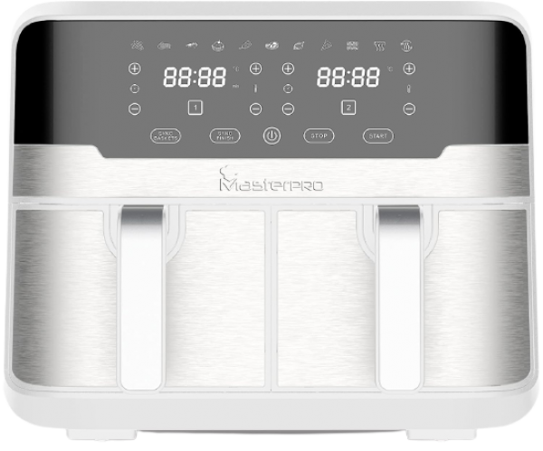 MasterPro Rocket Duo 900 BGMP-9178-WH Air Fryer Fritöz